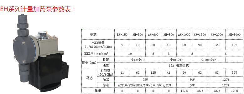 ＥＨ计量加药泵