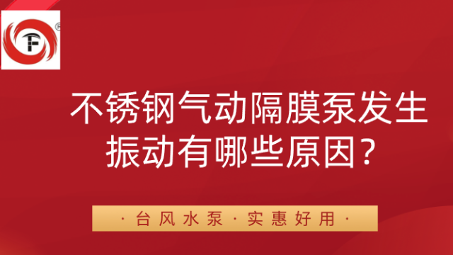 不锈钢气动隔膜泵发生振动有哪些原因？